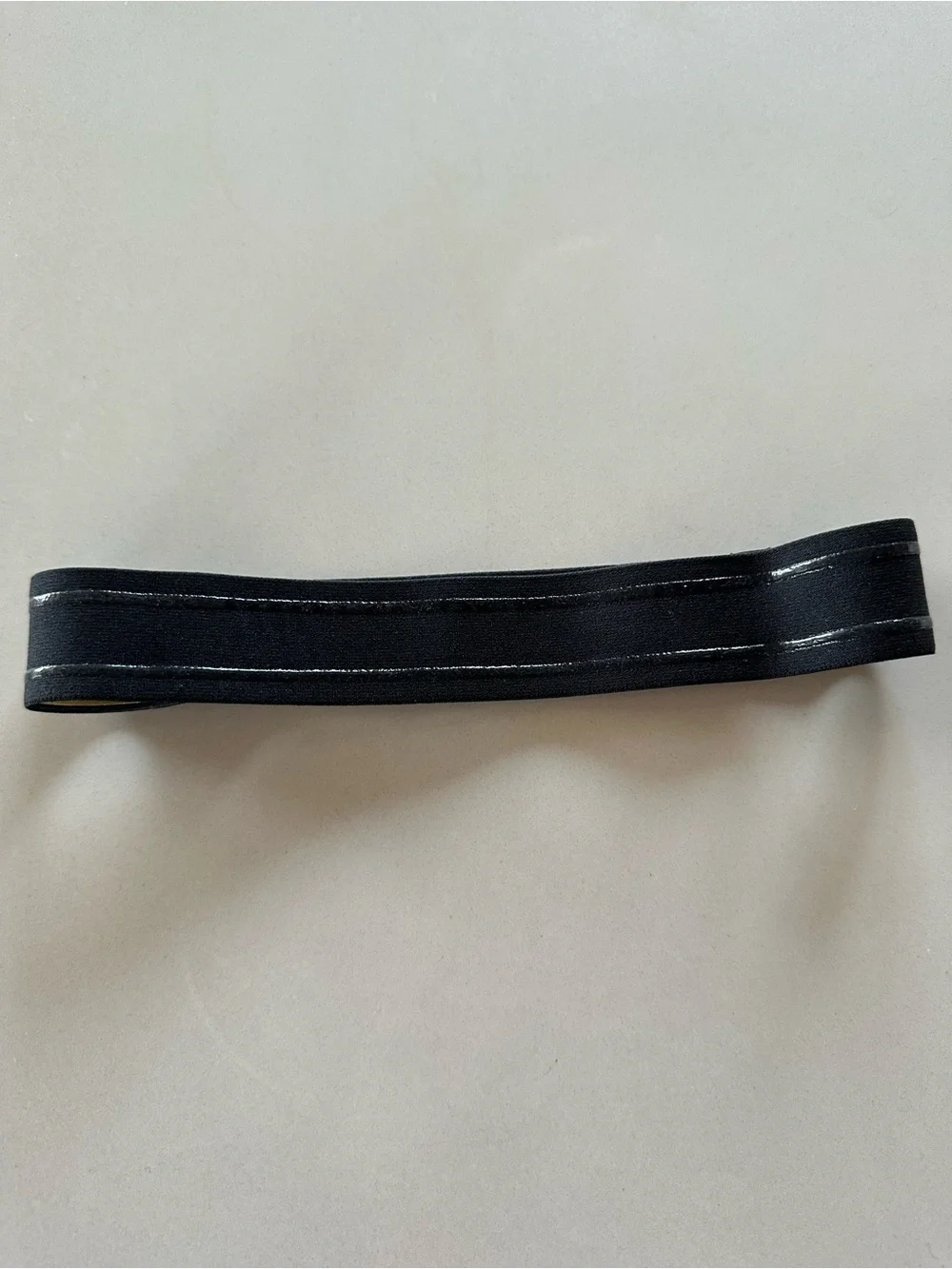 Nike Black and Gold Athletic Headband